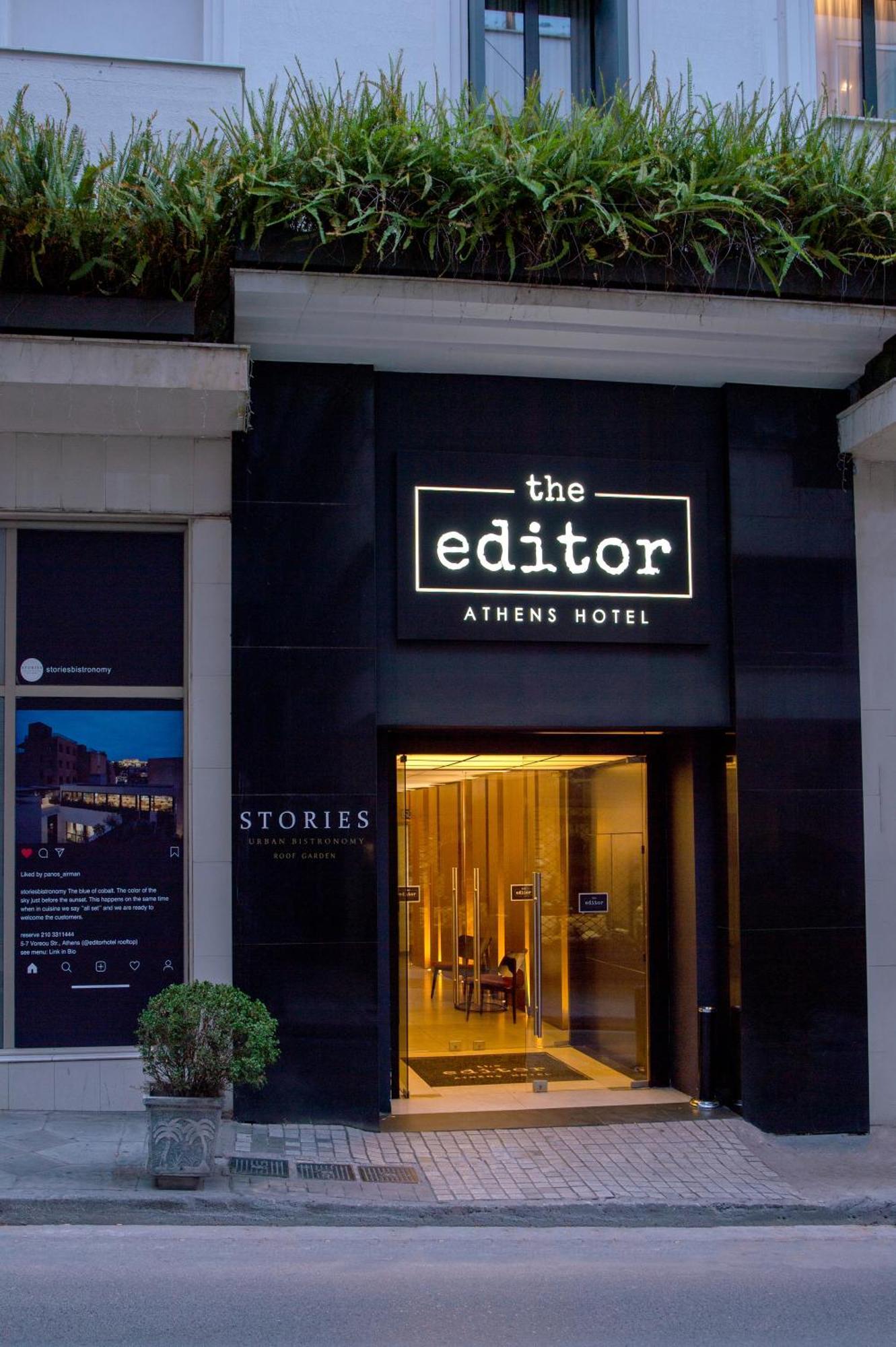 The Editor Hotel Athén Kültér fotó